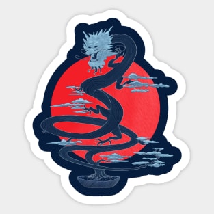 Dragon Bonsai Sticker